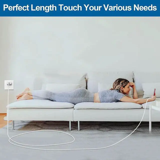 Alt view image 7 of 7 - USB C to Lightning Cable 4Pack 3FT Type C Charger Fast Charging Cord Compatible for iPhone 14/14 Pro/14Pro Max/13/13 Pro/12/12 Pro/11/11 Pro/XR/XS/X/8/8 Plus/iPad MFi Certified