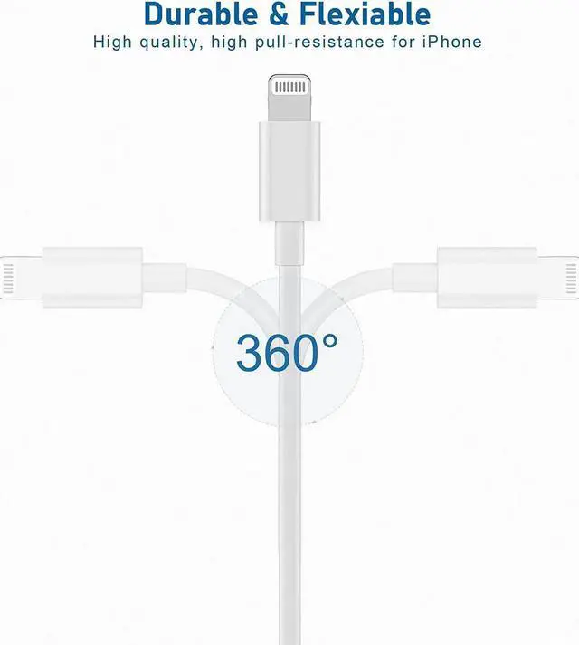 Alt view image 4 of 7 - USB C to Lightning Cable 4Pack 3FT Type C Charger Fast Charging Cord Compatible for iPhone 14/14 Pro/14Pro Max/13/13 Pro/12/12 Pro/11/11 Pro/XR/XS/X/8/8 Plus/iPad MFi Certified