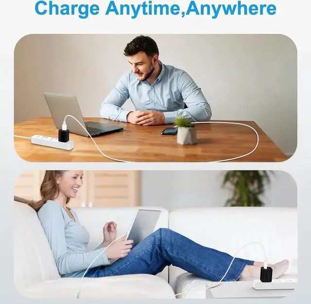 Alt view image 5 of 5 - USB Charger Block 2-Pack Wall Charger (5V 1A) USB Plug Charger Brick Power Adapter Charing Cube Box for iPhone 16/15/14/13/12/11/SE/XR Galaxy S24/S23/S22/S21 Google Pixel 9 Pro XL/8a/8/7/6