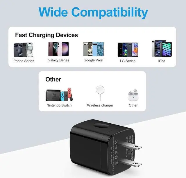 Alt view image 4 of 5 - USB Charger Block 2-Pack Wall Charger (5V 1A) USB Plug Charger Brick Power Adapter Charing Cube Box for iPhone 16/15/14/13/12/11/SE/XR Galaxy S24/S23/S22/S21 Google Pixel 9 Pro XL/8a/8/7/6
