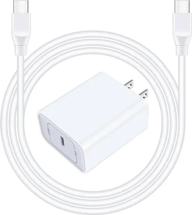 Main image of Pixel 9a 8 7a Fast Charger for Google Pixel 9a 9 Pro XL 8a 8 Pro 7a 7 6a 6 5a 5 4a 4 XL 3a 3,20W Fast USB C Wall Charger PD Power Adapter with 6ft Type C to C Cable for Samsung Galaxy S25 S24 S23 A53