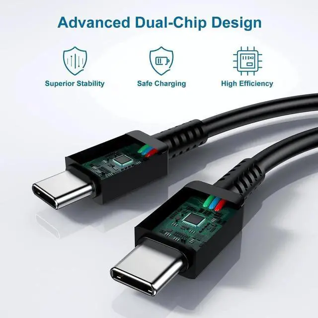 Alt view image 6 of 6 - Type C Charger, 2 Pack 25W PD USB Wall Charger Super Fast Charging Block & 6ft Android Phone Cable for Samsung Galaxy S23 S22 S21 S20 Plus Ultra, Note 20 10 9 8/ S10 S9 S8 Pixel 6 5 4 Pro XL