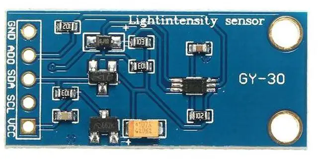 Alt view image 7 of 7 - 3pcs GY-30 3-5V 0-65535 Lux BH1750FVI Digital Light Intensity Sensor Module