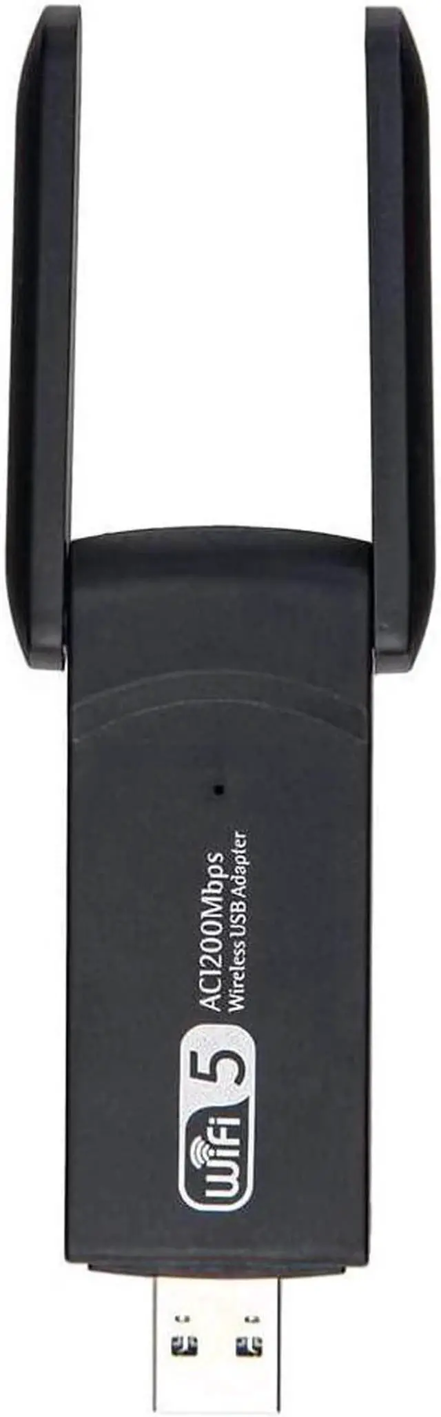 Alt view image 2 of 7 - 1200M Wireless Network Card Wireless WiFi Receiver usb3.0 Dual Antenna gigabit Dual-Band Wireless Network Card