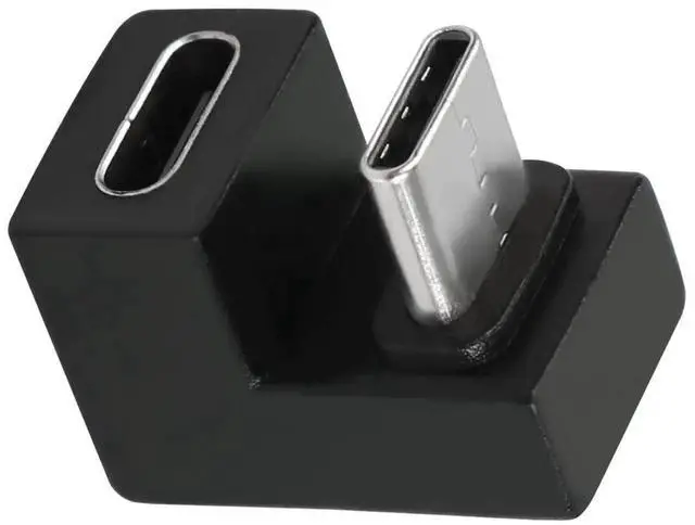 Main image of USB C U-Shape Adapter 180 Degree USB 3.1 Type C Male to Female U-Shape Charging Connector Adapter 4K60Hz 10Gbps for Laptop,Tablet,USB-C Phone