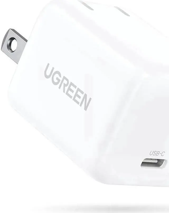 Main image of UGREEN 30W USB C Wall Charger, USB C Charger with Foldable Plug, GaN PD PPS Fast Charger Block Compatible with MacBook Air/iPhone 13 Pro Max/13/12 Pro/Max, Galaxy S22/21, Pixel 6/6 Pro, iPad