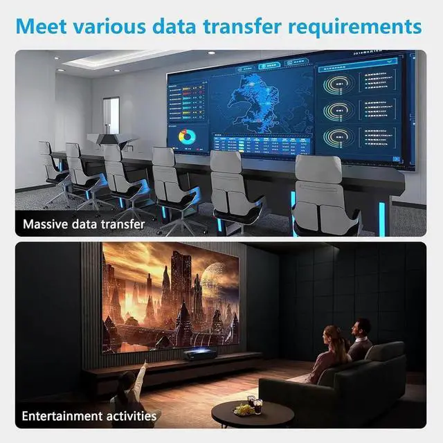 Alt view image 2 of 7 - 3.3Ft Cat6 Ethernet Cable with 304 On/Off Switch, RJ45 Female to Female Internet Network Extension Cord, High Speed, Compatible with PC, Laptop, Router, Switch