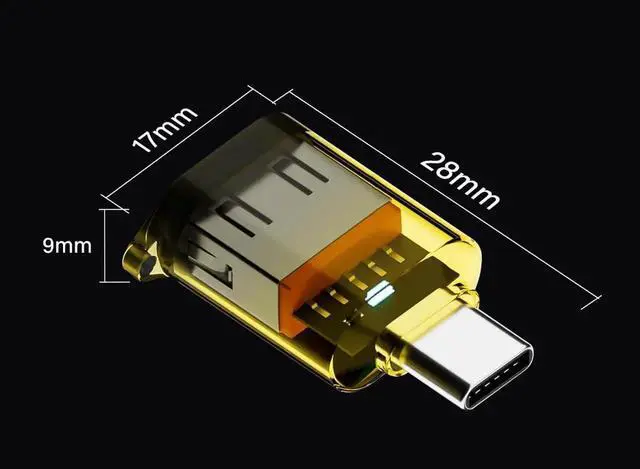 Alt view image 6 of 7 - USB to USB C Adapter PD 120W Type-C Male to USB-A Female Adapter 10Gbps Data Transfer & Fast Charging Compatible with Laptop, Phone, Tablet & PC, 2 Pack (C Male to A Female)