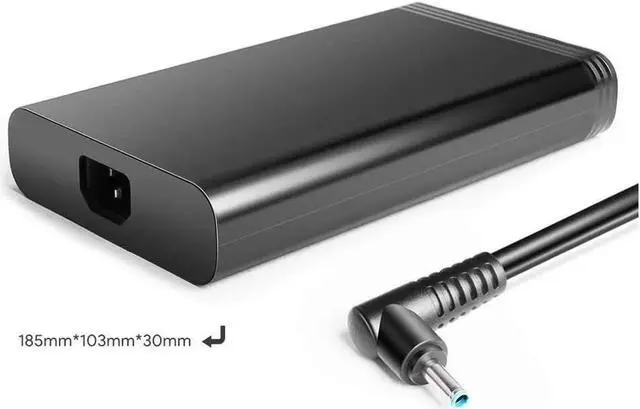 Alt view image 2 of 7 - KFD 200W 19.5V 10.3A Power Supply Cord for HP OMEN 15 15t 17 17t ZBook 15 17 G3 G4 G5,ZBook Studio G3 G4 G5 Pavilion Gaming 15-cx TPN-CA03 835888-001 71025 815680-002 A200A008L L00818-850 TPN-DA10