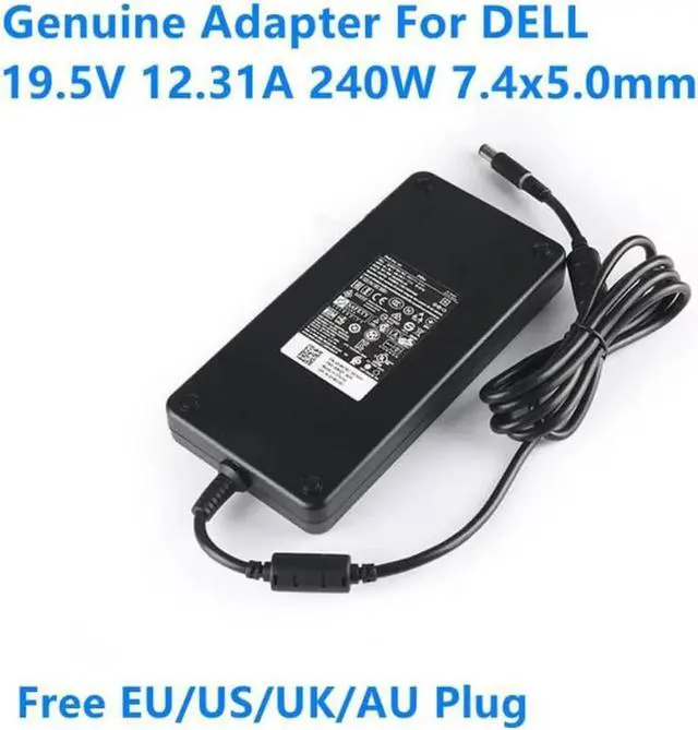 Main image of 19.5V 12.31A 240W DA240PM190 HA240PM190 0PHF5J LA240PM190 AC Adapter For Dell ALIENWARE Laptop Power Supply Charger