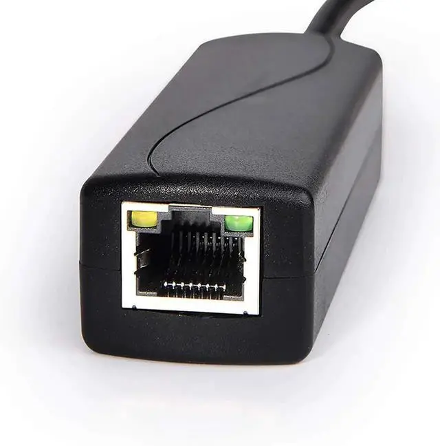 Alt view image 6 of 7 - Gigabit PoE Splitter 12V 1A Output, IEEE 802.3af Standard Compliant 10, 100, 1000Mbps Power Over Ethernet Splitter Adapter for Security Camera CCTV Surveillance 5.5x2.1mm DC Plug