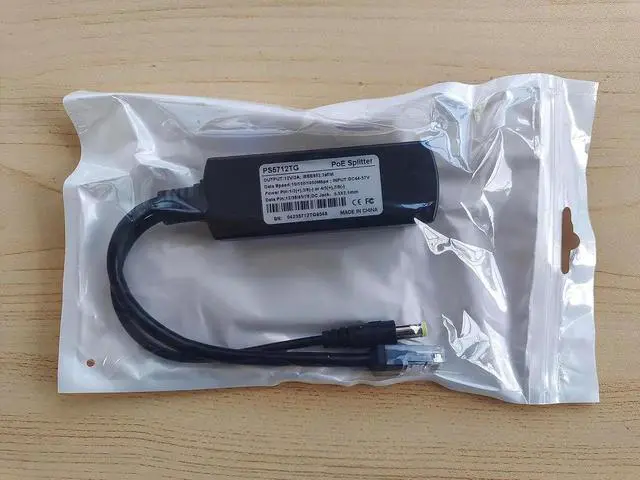 Alt view image 4 of 7 - Gigabit PoE Splitter 12V 2A Output with IEEE 802.3af/at Standard Compliant 10,100,1000Mbps Power Over Ethernet Splitter Adapter for Security Camera CCTV Surveillance 5.5x2.1mm DC Plug