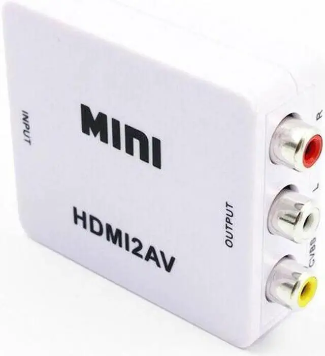 Main image of HDMI To RCA AV Adapter Converter Cable CVBS 3RCA 1080P Composite Audio Video