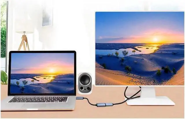 Alt view image 4 of 5 - 1ft HDMI to DisplayPort Adapter 4K@60Hz High Speed HDMI Male to DP Female Converter Cable Compatible for PC Graphics Card Laptop Mini NS PS5/4 Xbox One/360