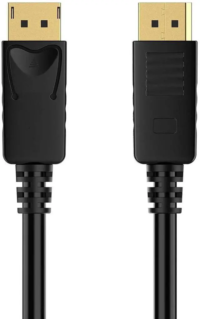 Alt view image 2 of 6 - 4K DisplayPort to DisplayPort Cable, 6 Feet, Gold-Plated High Speed Display Port 1.2 Cable (4K@60Hz, 2K@144Hz) DP Cable Compatible with Computer, Desktop, Laptop, PC, Monitor, Projector 5 Pack