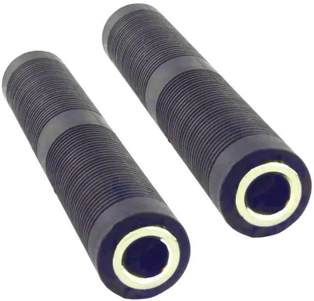 Main image of 1/4 Inch TRS TS Coupler 6.35mm Female to Female Audio Adapter 6.35mm TRS Stereo TS Mono Jack Connector Extension for Microphone Guitar Speaker Tuner 2pcs