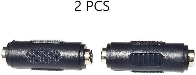 Alt view image 5 of 7 - DC 5.5mm x 2.1mm Female to Female Power Jack Connector DC Barrel Charge 2.1mm X 5.5mm Adapter Female Coupler for Led Strip Light Security Camera 2pcs