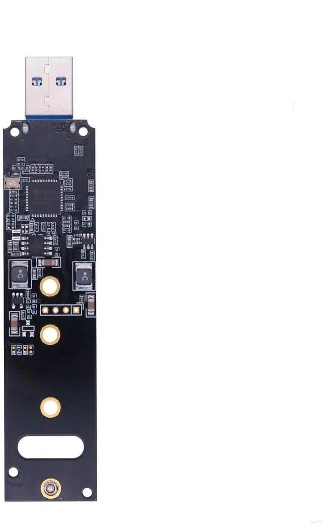 Alt view image 4 of 5 - M.2 NVME USB 3.1 Adapter,M-Key M.2 NVME to USB Card Reader USB 3.1 Gen 2 Bridge Chip with 10 Gbps High Performance, Compatible with Samsung 950/960/970 Evo/Pro or Other M.2 SSDs with PCI-E Type