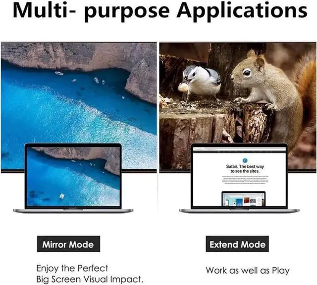 Alt view image 5 of 6 - DisplayPort Cable 1.4 8K DP Cable (8K@60Hz, 4K@120Hz/144Hz,2K @144Hz/165Hz) HBR3 Support 32.4Gbps DCP 3D Slim and Flexible DP to DP Cable for Laptop PC TV Gaming Monitor (3.3ft/1m)