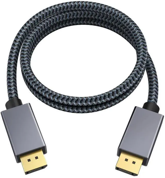 Main image of 3ft/1m DisplayPort Cable, DP to DP 3.3ft, 4K@60Hz, 2K@165Hz, 2K@144Hz, High Speed, Gaming, PC, Laptop, TV