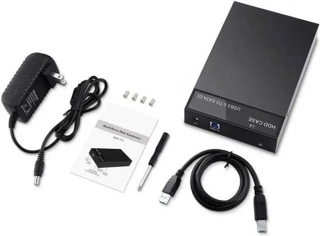 Alt view image 7 of 7 - 2.5"/3.5'' Hard Drive External Enclosure SATA to USB 3.0 HDD Docking Station