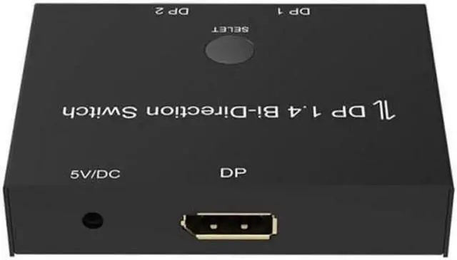 Alt view image 7 of 7 - DP DisplayPort 1.4 Bi-Direction Switch MST Hub Support HDCP SST Extended 8K@30hz 4K@60hz