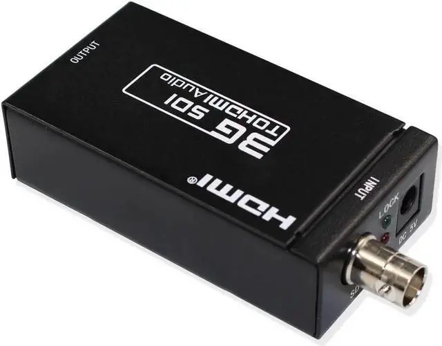 Alt view image 6 of 7 - SDI to HDMI Converter Adapter Mini 3G HD Sdi Hdmi Adapter for SD-SDI, HD-SDI and 3G-SDI Signals