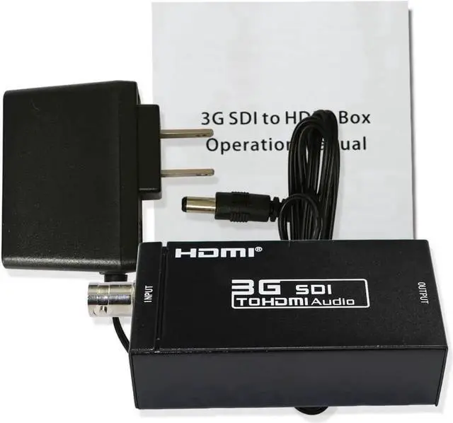 Alt view image 2 of 7 - SDI to HDMI Converter Adapter Mini 3G HD Sdi Hdmi Adapter for SD-SDI, HD-SDI and 3G-SDI Signals