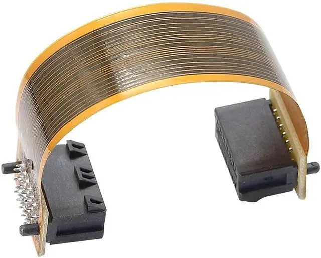 Alt view image 7 of 7 - SLI Bridge 2 Way,10cm 26pin Flexible Graphic Card PCI-e Connection Cable for Dual Nvidia GPUs Graphic Card Crossfire Interconnect - N Card