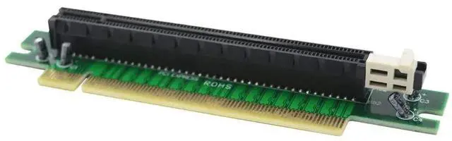 Alt view image 4 of 4 - PCI-Express 16x Riser Card 90 Degree Right Angle Riser Adapter Card 1U 2U