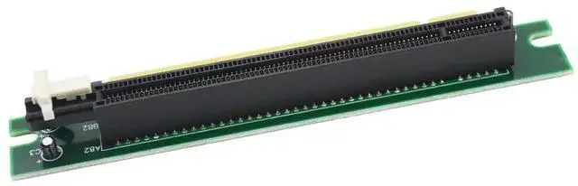 Alt view image 3 of 4 - PCI-Express 16x Riser Card 90 Degree Right Angle Riser Adapter Card 1U 2U