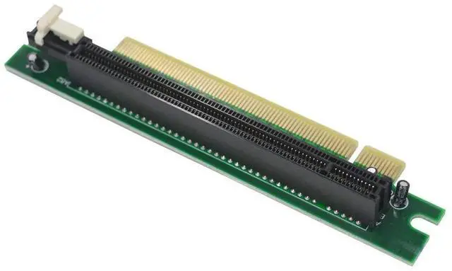 Alt view image 2 of 4 - PCI-Express 16x Riser Card 90 Degree Right Angle Riser Adapter Card 1U 2U
