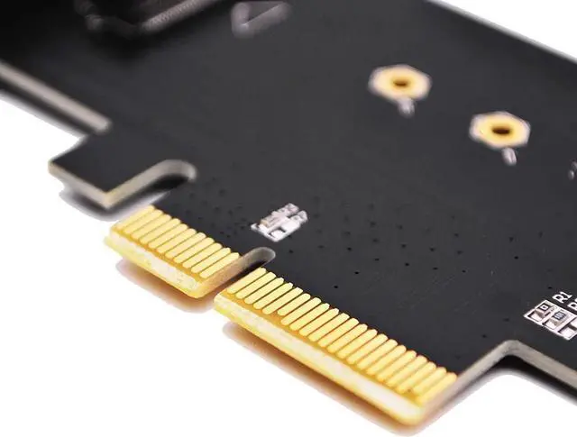 Alt view image 2 of 6 - PCI Express M.2 SSD NGFF PCIe Card to PCIe 4.0 x4 M2 Adapter (Support M.2 PCIe 22110,2280, 2260, 2242)