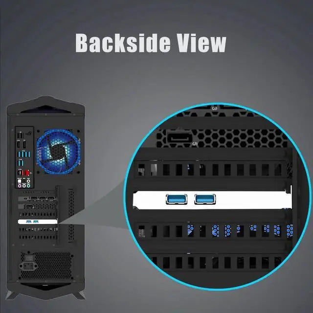 Alt view image 5 of 7 - U3023 2-Port USB 3.0 Type-A 5Gb PCIe Expansion Card for Intel, AMD, and ARM Platform, Compatible with Windows and Linux (Not Support Mac OS)