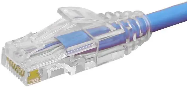 Alt view image 2 of 7 - 100 Pcs RJ45 CAT6 Strain Relief Boots Connector for Standard CAT6 CAT6A Ethernet Cable LAN Cable Connector Boot Cover for Various Diameter LAN Cable-Clear