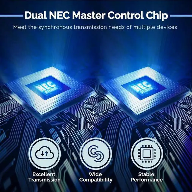 Alt view image 5 of 6 - PCIE USB 3.2 Card 8 Ports PCI Expree to USB C Expansion Card Superspeed 6 USB and 2 Type C PCI-e USB3 Hub Controller Adapter 3 Independent Power Module