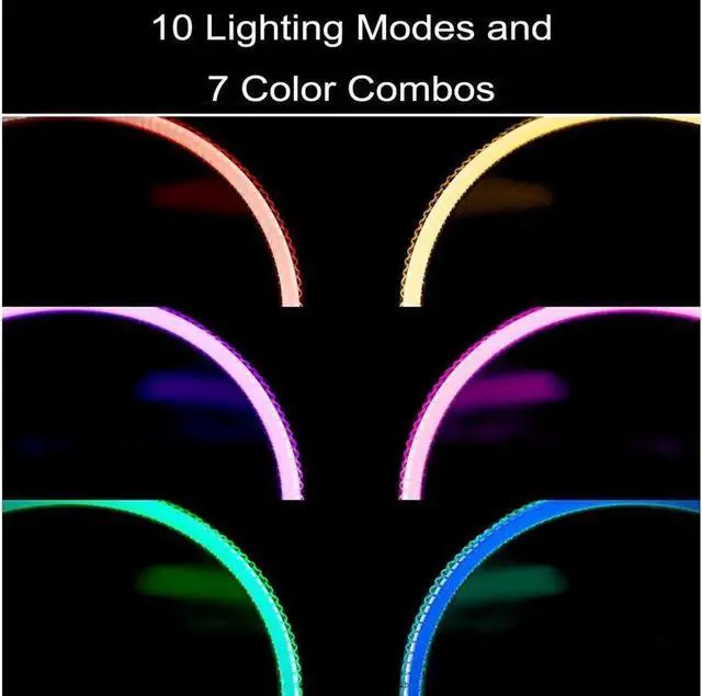 Alt view image 2 of 7 - Extended RGB Gaming Mouse Pad Extra Large Gaming Mouse Mat for Gamer Waterproof Office DEST Mat with 10 Lighting Mode for PC Computer RGB Keyboard Mouse - 31.5Inch x 15Inch x 4mm(Map)