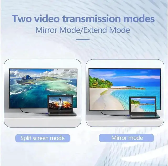 Alt view image 3 of 7 - VGA to VGA Monitor Cable, 15 pin 1080P Full HD Male to Male Cor for Computer PC Laptop to Monitor Screen Projector with VGA Plug Port (5 Feet)