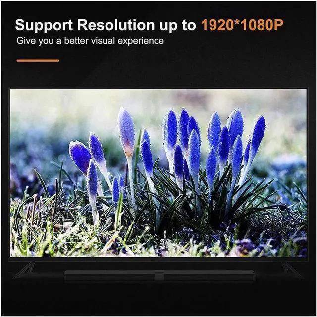 Alt view image 3 of 5 - VGA Male to DVI 24+5 Pin Female Converter DVI to VGA Adapter 1080 Gold plated DVI Convertor forComputer PC Laptop