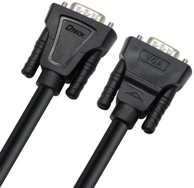 Alt view image 5 of 6 - VGA Male to Male Cable 10 Feet Long PC Computer Monitor Cord 1080p High Resolution (3 Meter, Black)