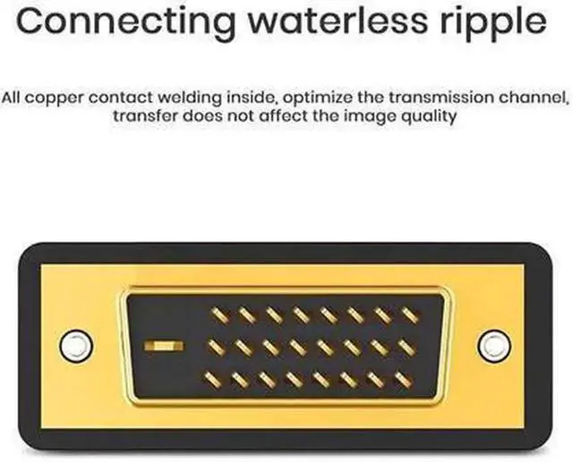 Alt view image 2 of 7 - DVI to HDMI Adapter 2-Pack Bi-Directional DVI Male to HDMI Female Converter Support 1080P 3D for PS3 PS4 TV Box Blu-ray Projector HDTV(DVI to HDMI)