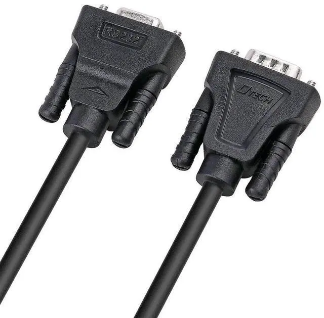 Alt view image 5 of 6 - 15ft COM Port Serial Cable Male to Female RS232 Extension 9 Pin Straight Through Cord