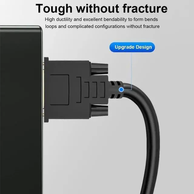 Alt view image 4 of 7 - HDMI to DVI Cable 3ft 5-Pack, Bidirectional DVI-D to HDMI 19 Pin Cord Adapter Cord 1080P Video High Speed Compatible for Computer, PC, Raspberry Pi, Roku, Xbox One, PS4 PS3, Graphics Card