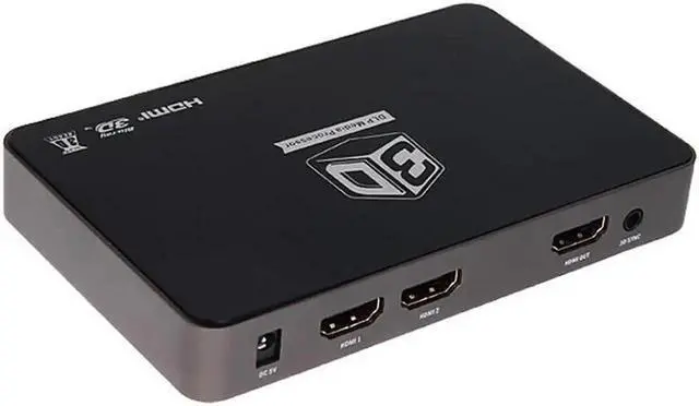 Alt view image 2 of 5 - HDMI Converter/2D to 3D/Video Converter Left and Right Up and Down Format to 3D Suitable Projection Blu-Ray Film EU Plug