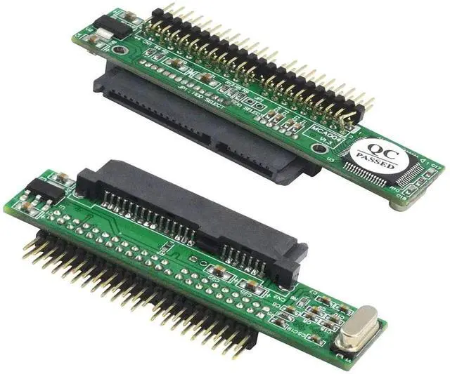 Main image of Laptop SATA to IDE Adapter, Convert 2.5 Inch Serial ATA HDD Hard Disk Drive or SSD to 44 Pin Male PATA Port (Parallel Type)