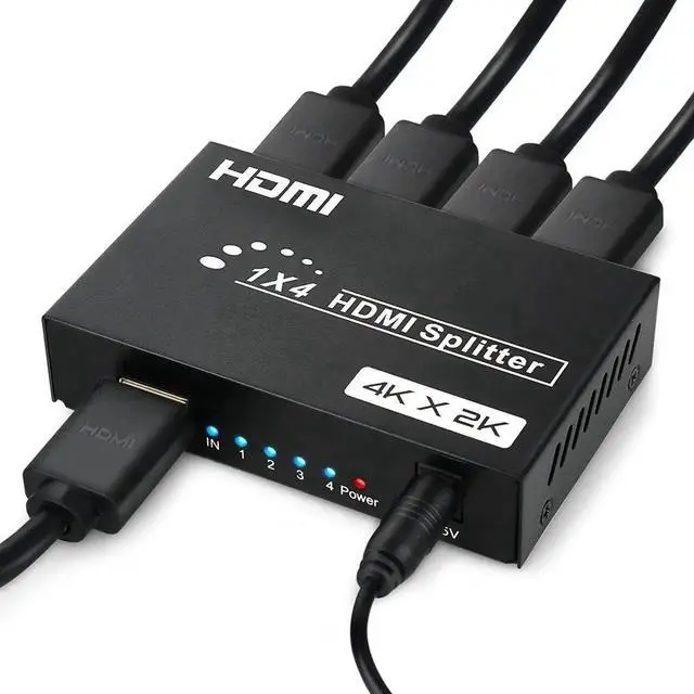 Main image of HDMI Splitter 1 in 4 Out, 4Kx2K @30Hz