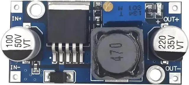 Alt view image 4 of 6 - LM2596s DC-DC Buck Converter 3A Adjustable Voltage Regulator 3.2-35V 1.25-35V DIY Power Supply Step Down Module (1 Pack)