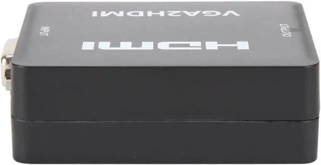 Alt view image 4 of 5 - VGA to HDMI, GANA 1080P Full HD Mini VGA to HDMI Audio Video Converter Adapter Box With USB Cable and 3.5mm Audio Port Cable Support HDTV for PC Laptop Display Computer Mac Projector