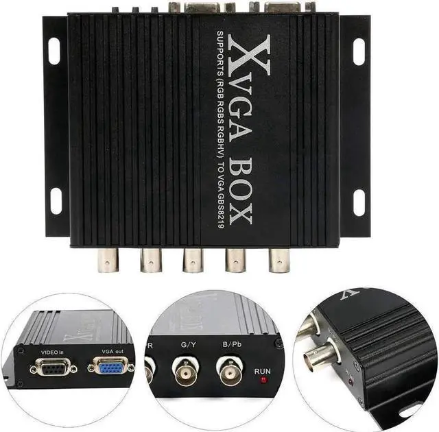 Alt view image 5 of 6 - GBS-8219 XVGA Box CGA EGA RGB RGB RGBHV to VGA Industrial Converter Monitor Replacement Video Intelligent Converter for FHKD (GBS-8219)