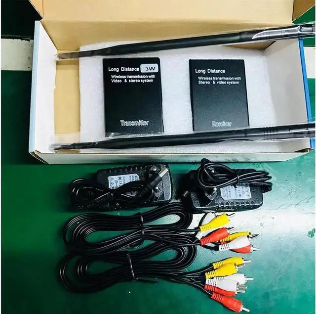 Alt view image 2 of 4 - 2.4Ghz HIFI Digital Wireless Audio Video Adapter Receiver Music Wireless Wifi Transmitter Receiver DC 12V with 3.5mm Audio Cable